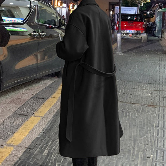 OLD MONEY Wool Overcoat