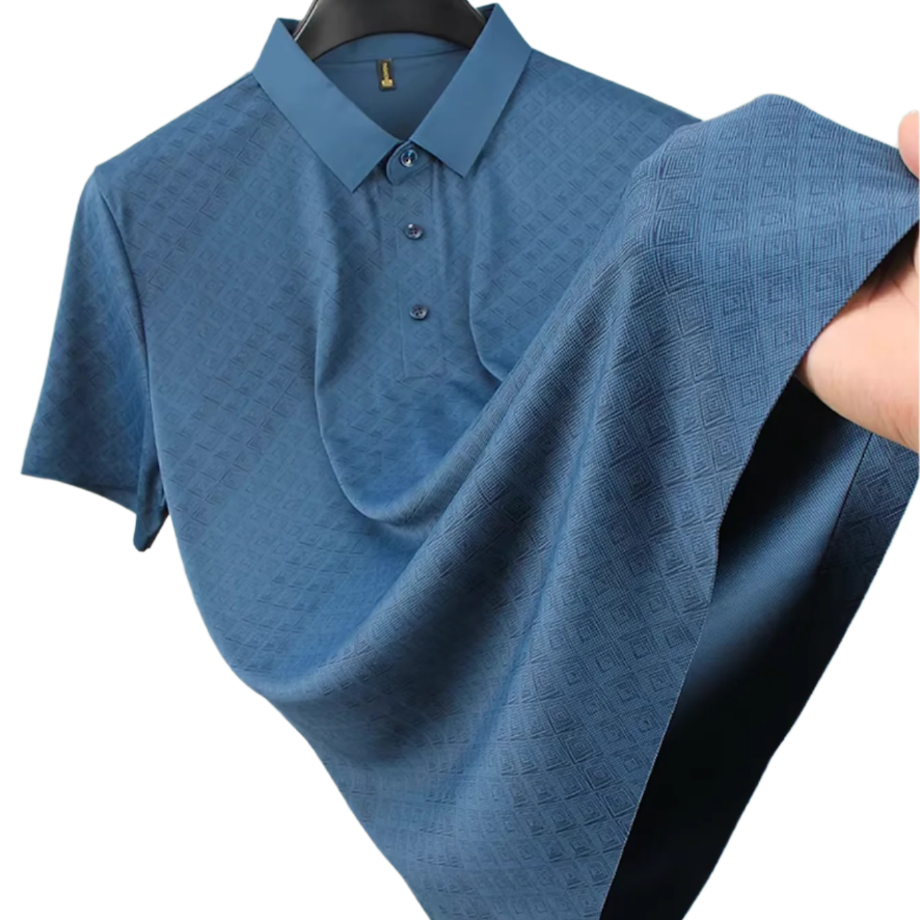 TENACE: CROSSHATCH CRAFT POLO SHIRT