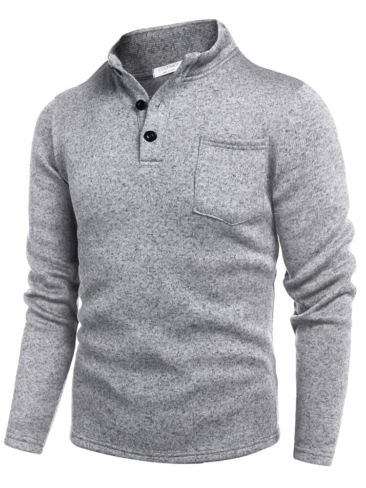 Thermal Fleece Henley Sweatshirt (US Only)