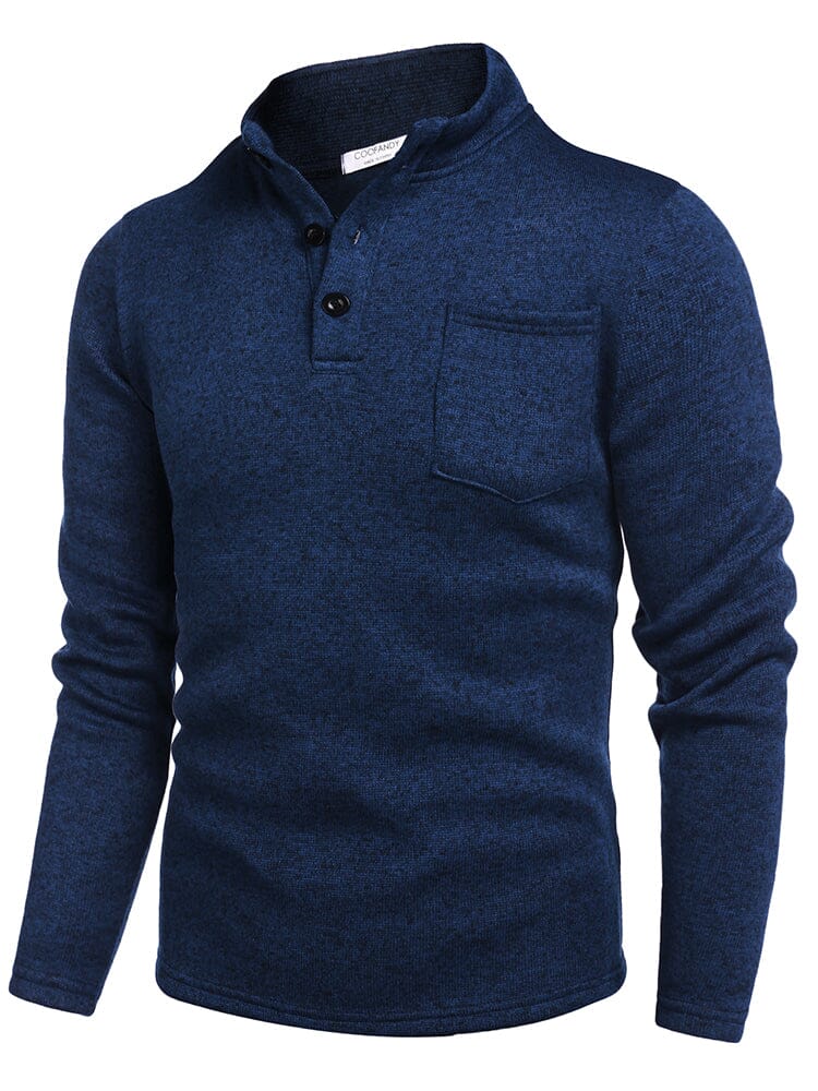 Thermal Fleece Henley Sweatshirt (US Only)