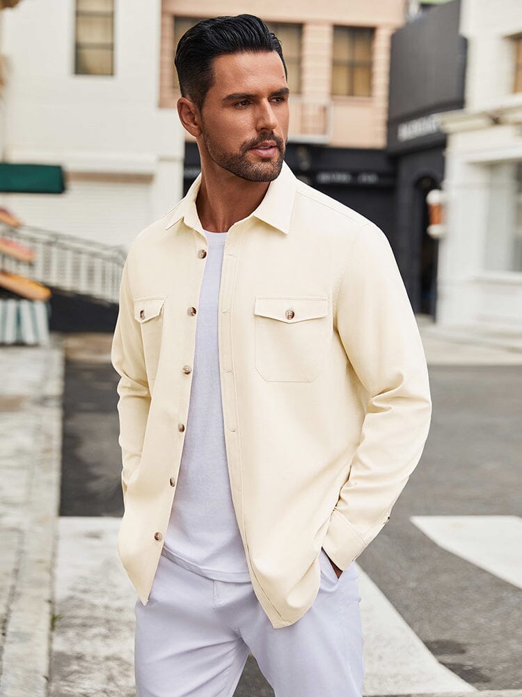 Casual Lightweight Shirt Jacket (US Only)