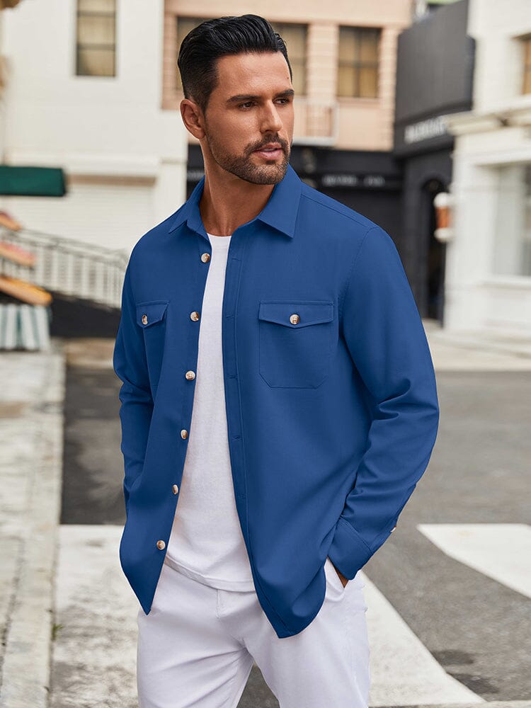 Casual Lightweight Shirt Jacket (US Only)