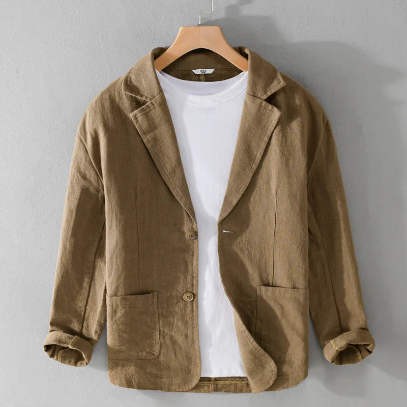 LEANDRO LINEN JACKET