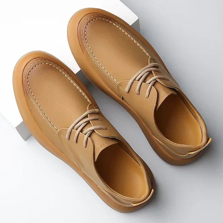 SAHARA LEATHER SHEAKERS