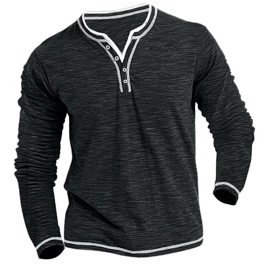 Rivanoir™ - Luxe V-Neck Long Sleeve