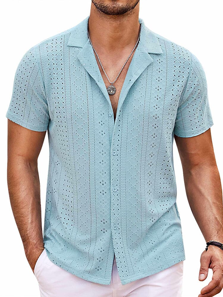 Coastal Chic Openwork Shirt (US Only)