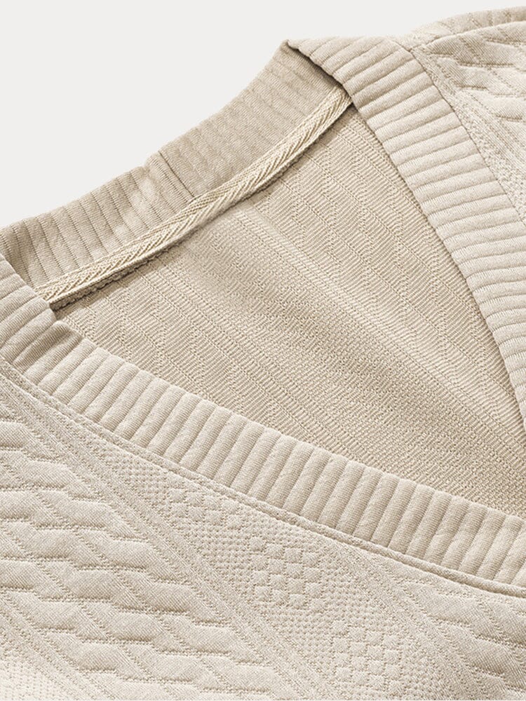 Soft Utility Jacquard Cardigan