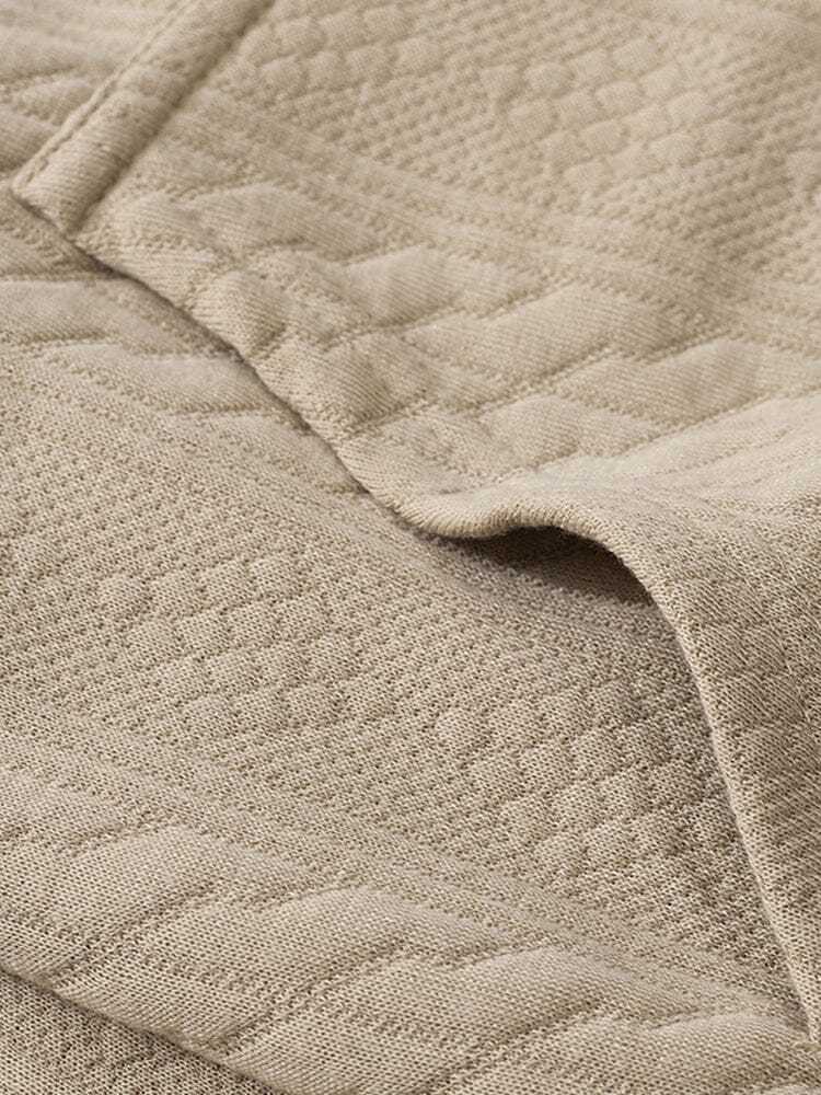 Soft Utility Jacquard Cardigan