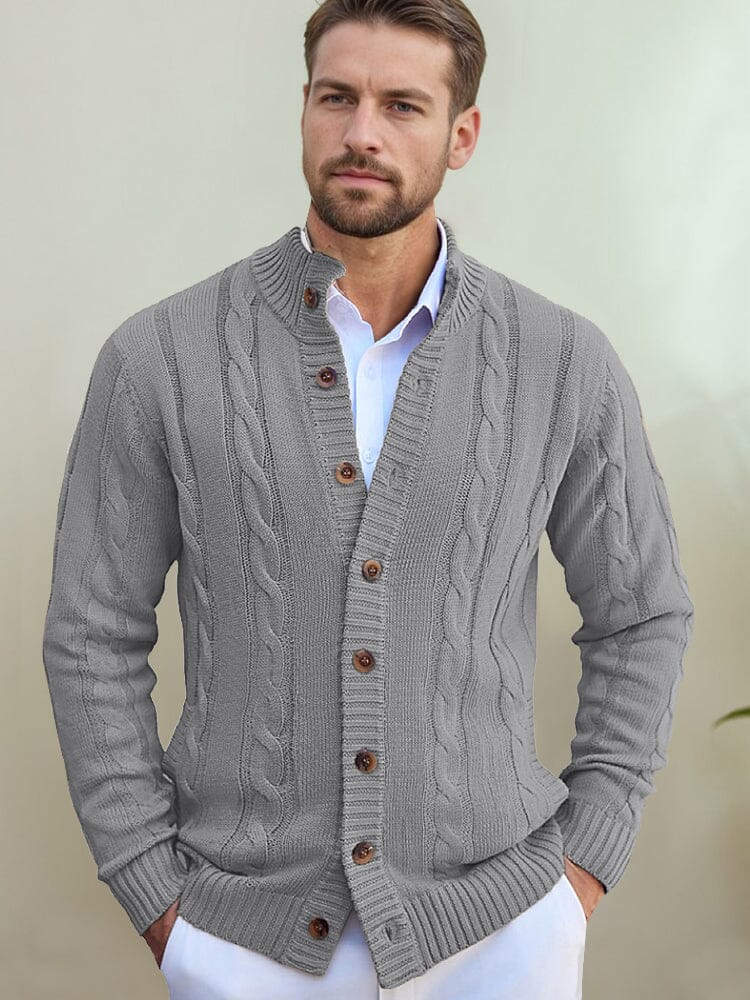 Effortless Cable Knit Cardigan