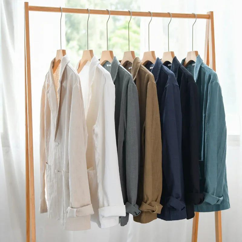 LEANDRO LINEN JACKET